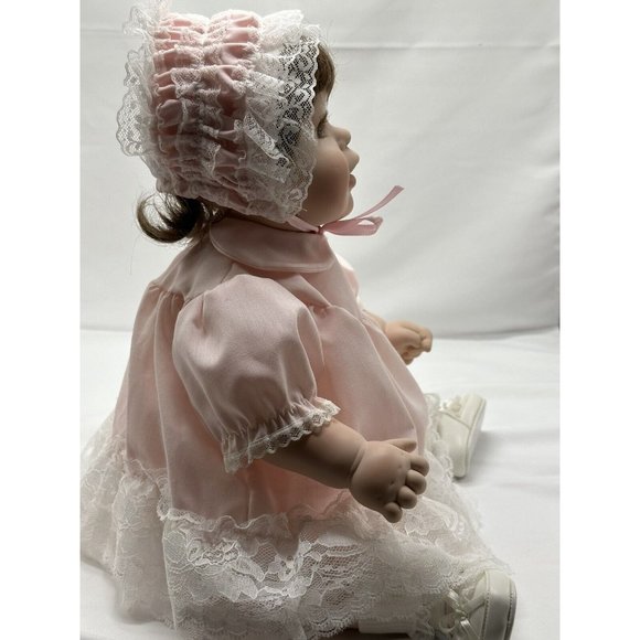 Vintage Punpkin 20" Girl Doll by Terri DeHetre 1987 Legacy Dolls, Signed And #’d - Picture 4 of 7